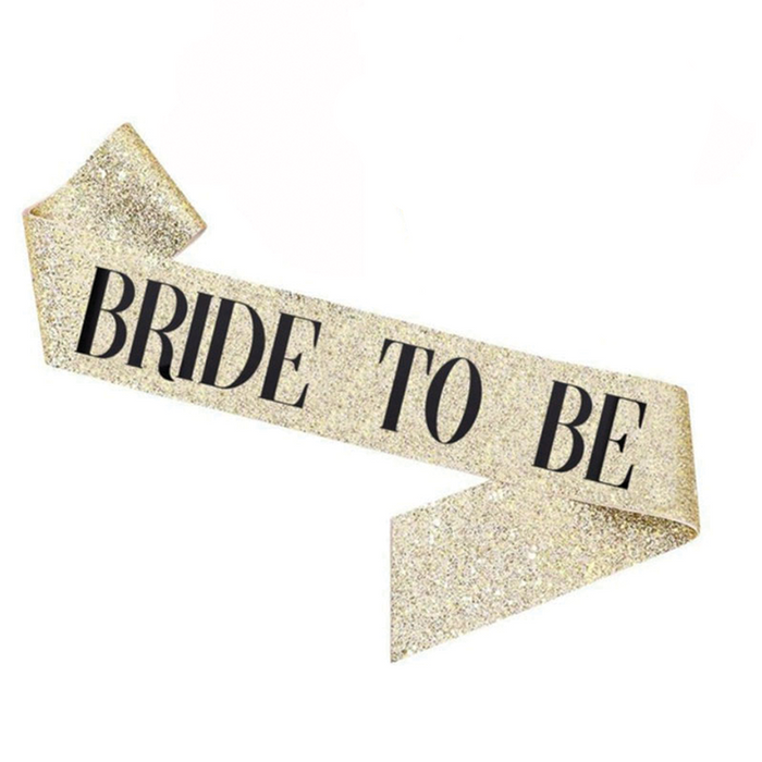 Bride to Be Sash *Glitter*