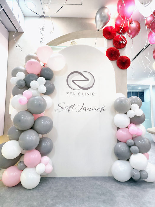 Soft launch Grand Opening Backdrop Decoration