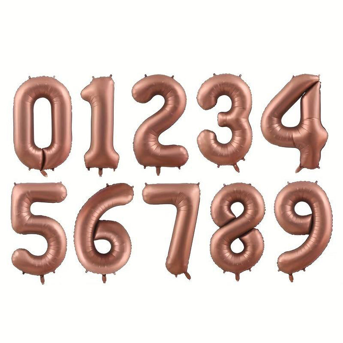 40" Number Foil Balloon (Chocolate)