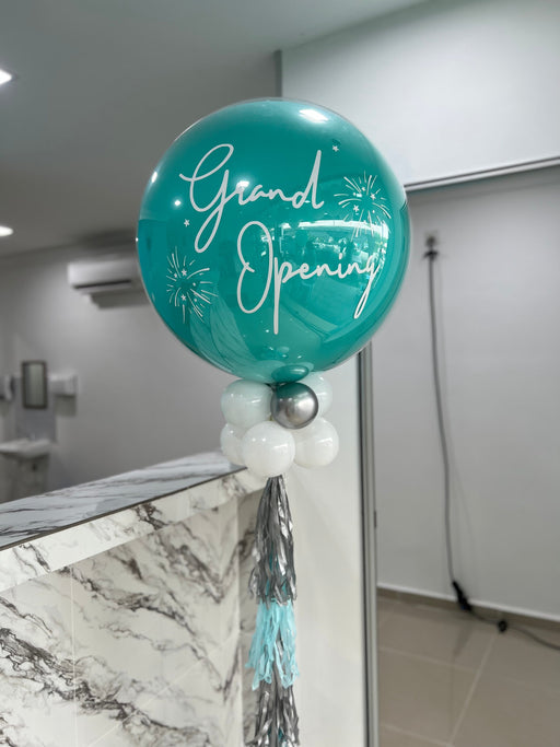 24” BBG Grand Opening Balloon Stand Close