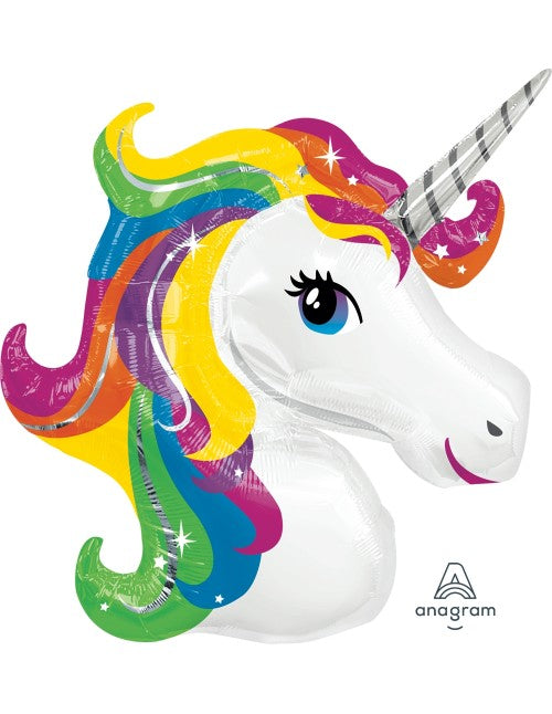 Rainbow Unicorn (33") *Helium*