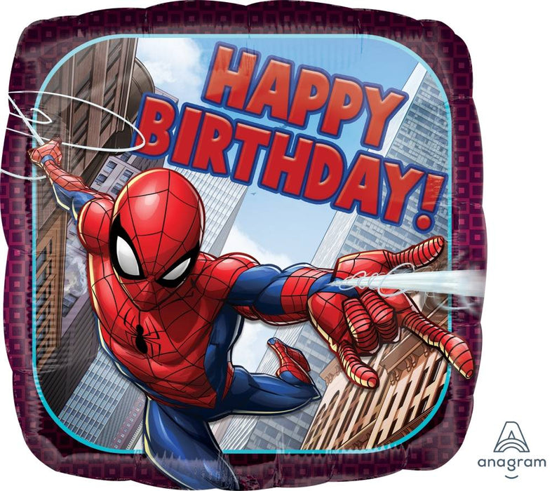 Spider-Man Happy Birthday (18") Helium