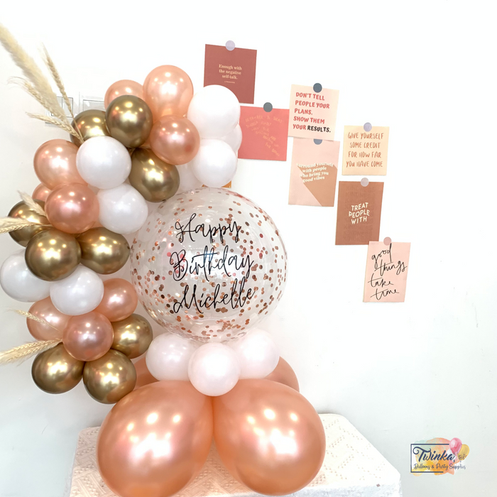 Balloon Banquette (1 day Preorder)