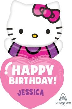 Hello Kitty Happy Birthday *Helium*