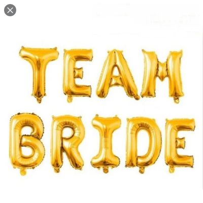 16" Team Bride Foil