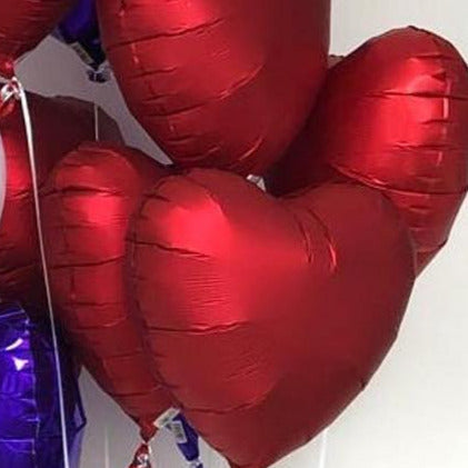 18" Heart / Star Foil Balloon *Helium* (Price for one)