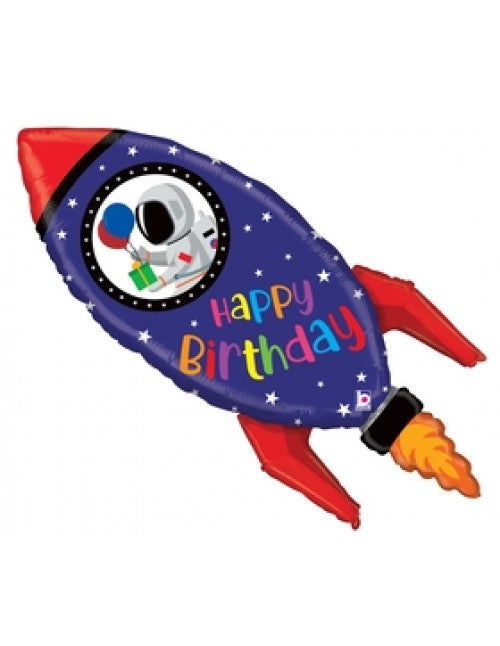 Birthday Rocket (40”) *Helium*