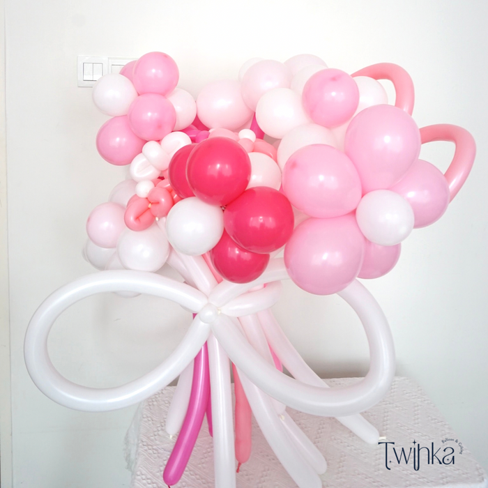 FAFA 粉色气球花束（1 天预购）