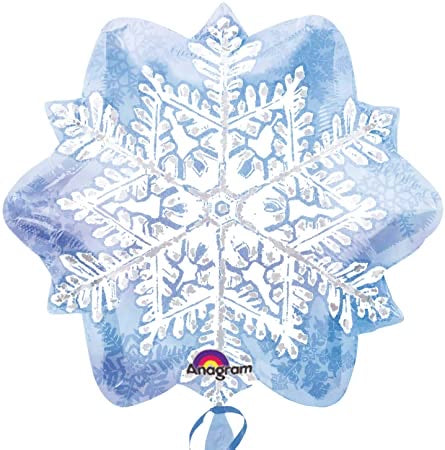 Frozen Snowflake  (18”) *Helium*