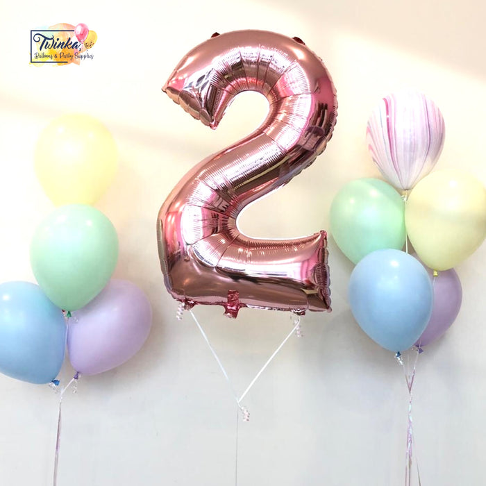 Pastel Age Balloon Set *Helium*
