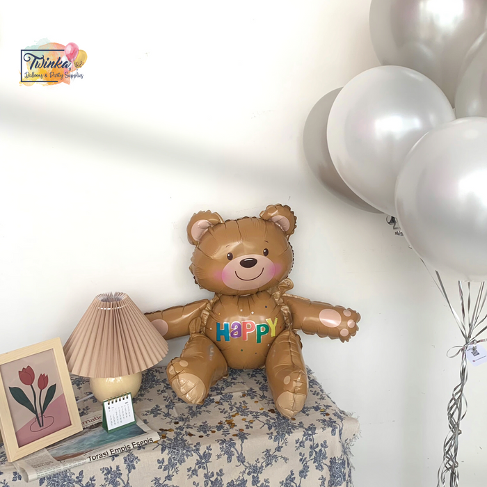 Teddy Bear Korean Balloon *Normal Air*