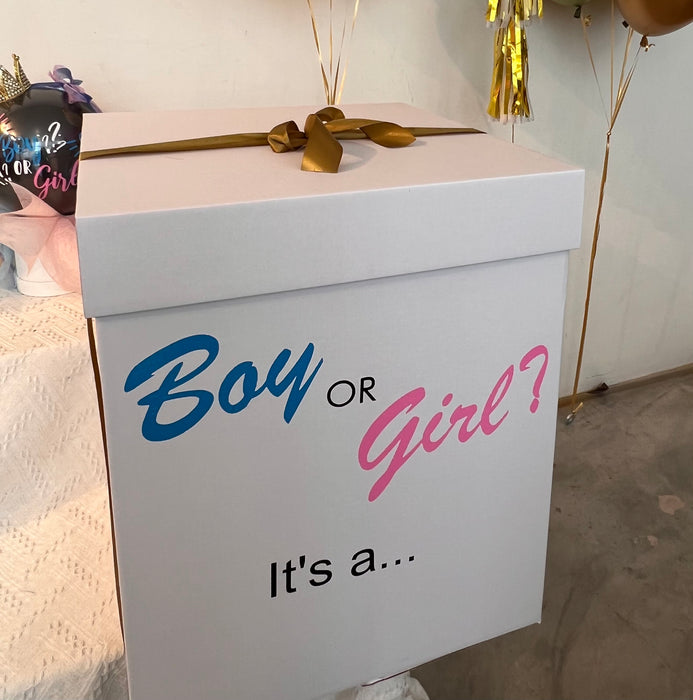 Gender Reveal Surprise Box