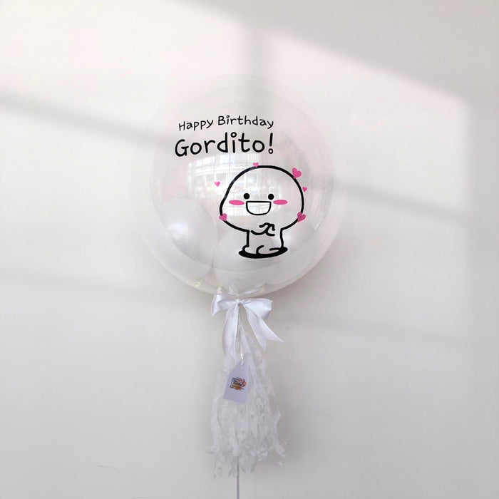 (16” Bubble Balloon) Love you BB *Helium*