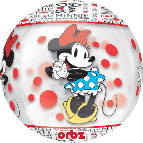 Minnie Mouse Orbz (16”) *Helium*