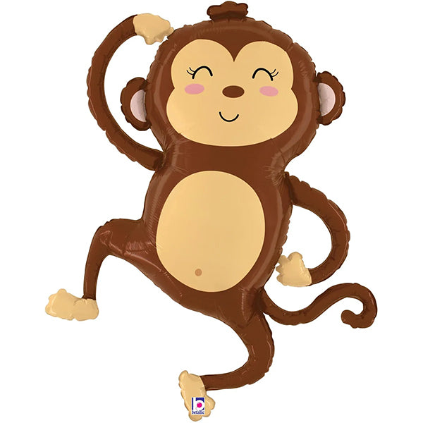 Dancing Monkey Foil balloon