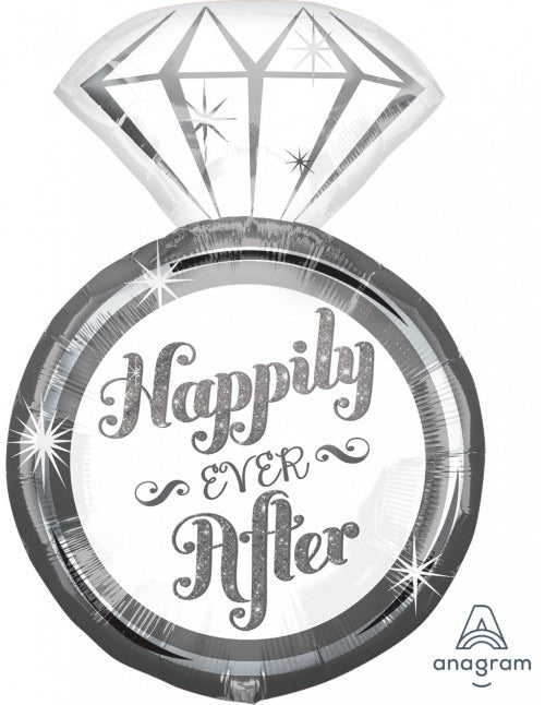 Happily Ever After SuperShape (27” x 18”) *Helium*