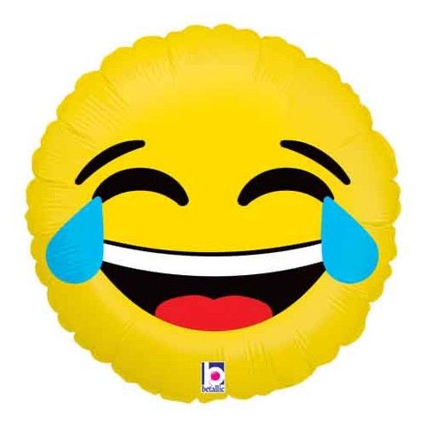 Crying Emoji (18”) *Helium*