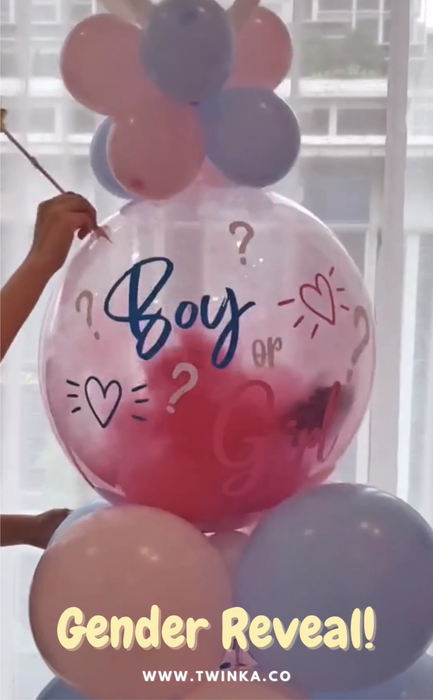 Gender Reveal Balloon (1 Day Preorder)