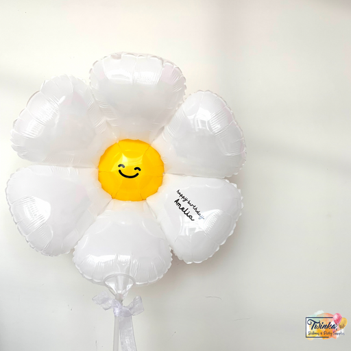 Daisy flower balloon Happy face