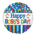 Happy boss day foil balloon