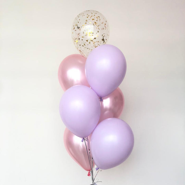 12" Purple Pink Bunch *Helium*