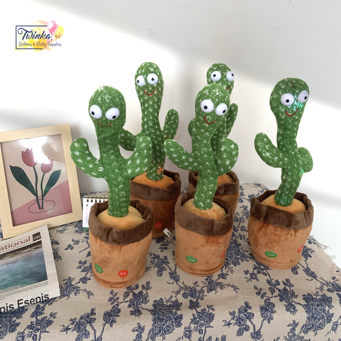 TIKTOK FAMOUS * Mainan Kaktus Bergerak (Harga untuk seekor)