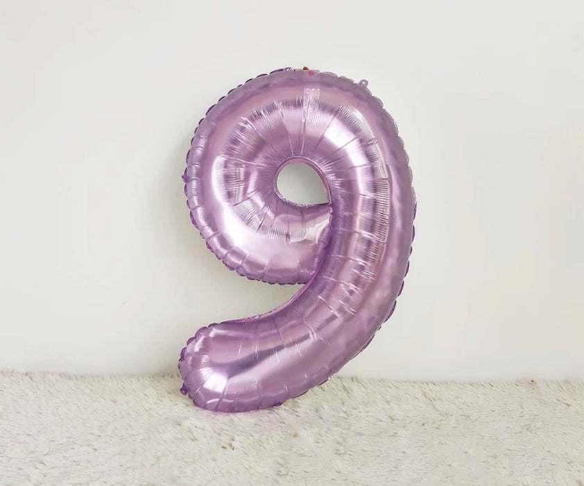 32” Number Balloon JELLY PURPLE