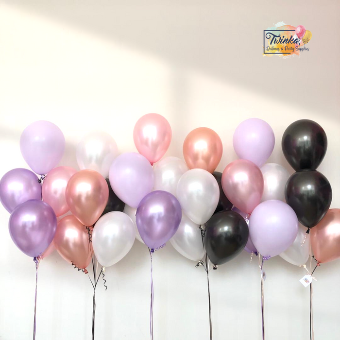 Six Balloon Bunch *Helium*