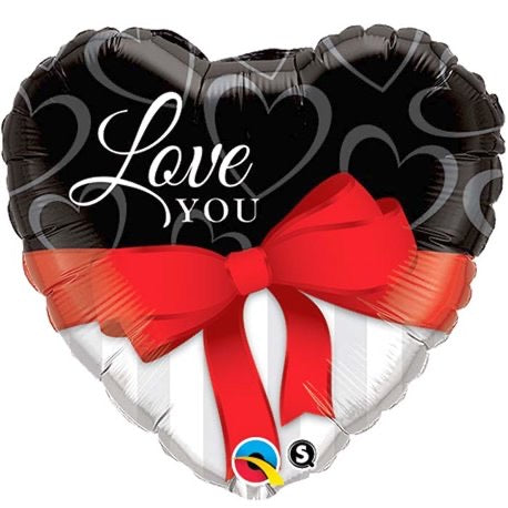 Love You Heart (36”) *Helium*