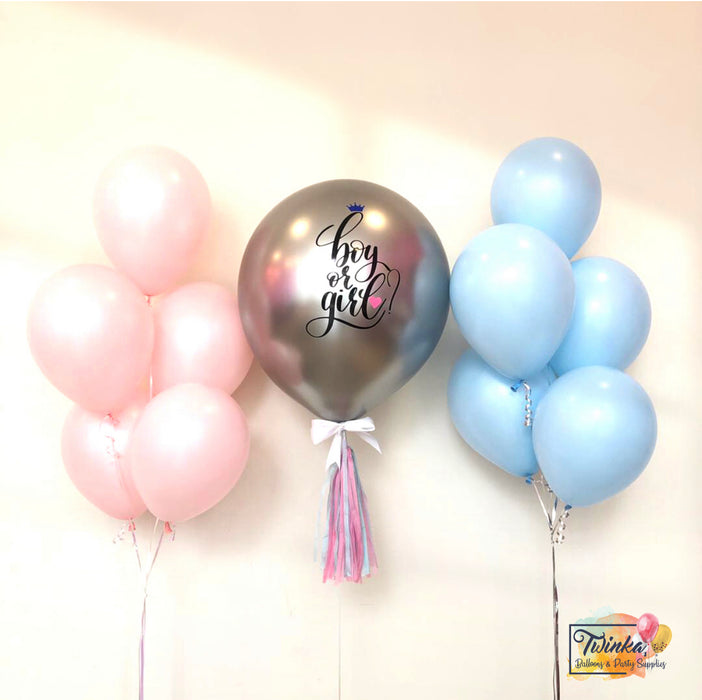 Gender Reveal POP Balloon *Helium*