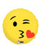 Kiss Emoji Foil Balloon