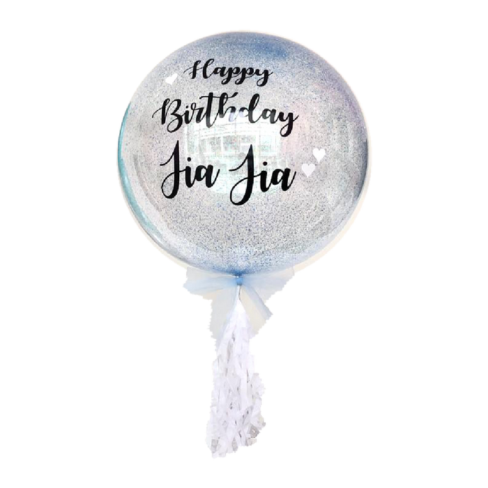 16” Confetti Balloon (Customised Wording) *Helium*